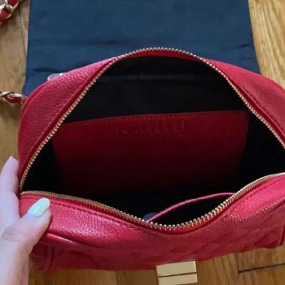 Forever 21 Red Purse Sling Crossbody Bag EUC. Pre-loved‎ In Good Condition. - Picture 5 of 16